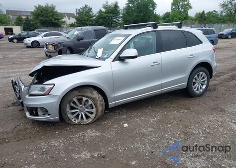 2014 Audi Q5 2.0T Premium из США, поврежденный, VIN WA1LFAFP2EA108413
